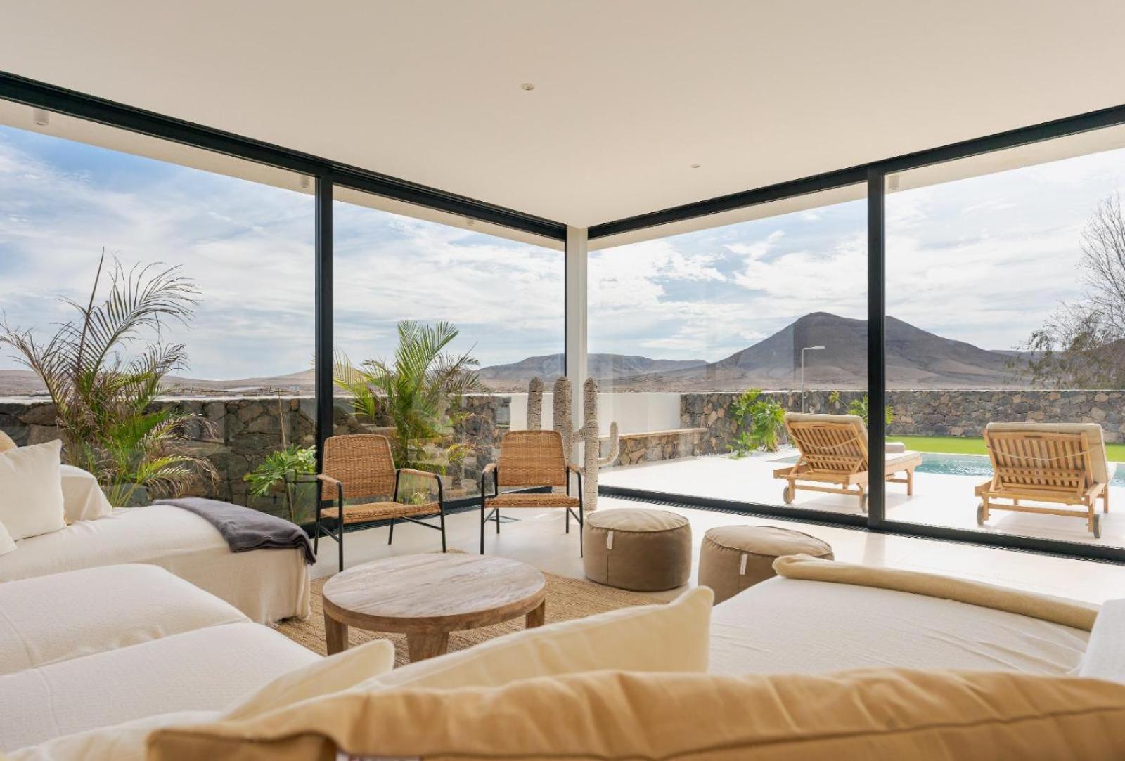 Villa Calma, Vistas A Volcanes Y Atardecer Lajares Exterior photo